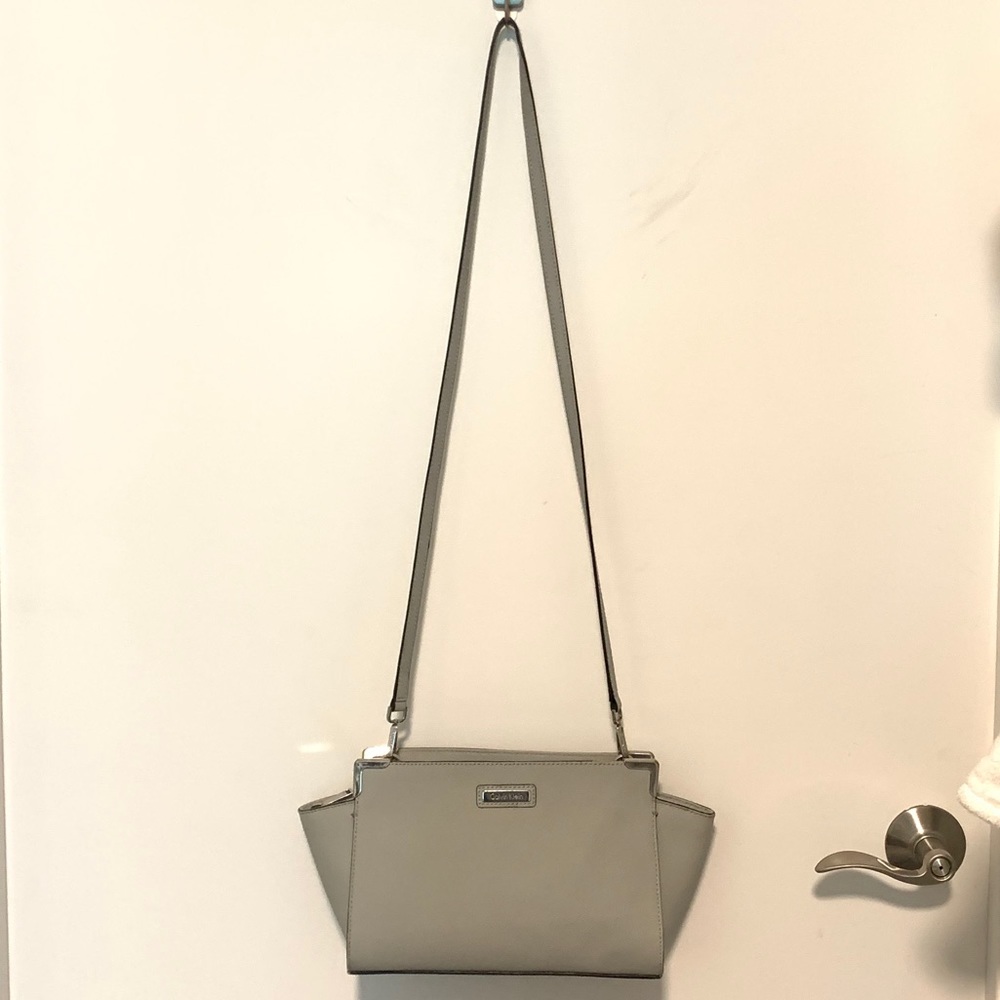 Calvin Klein Gray Shoulder Bag